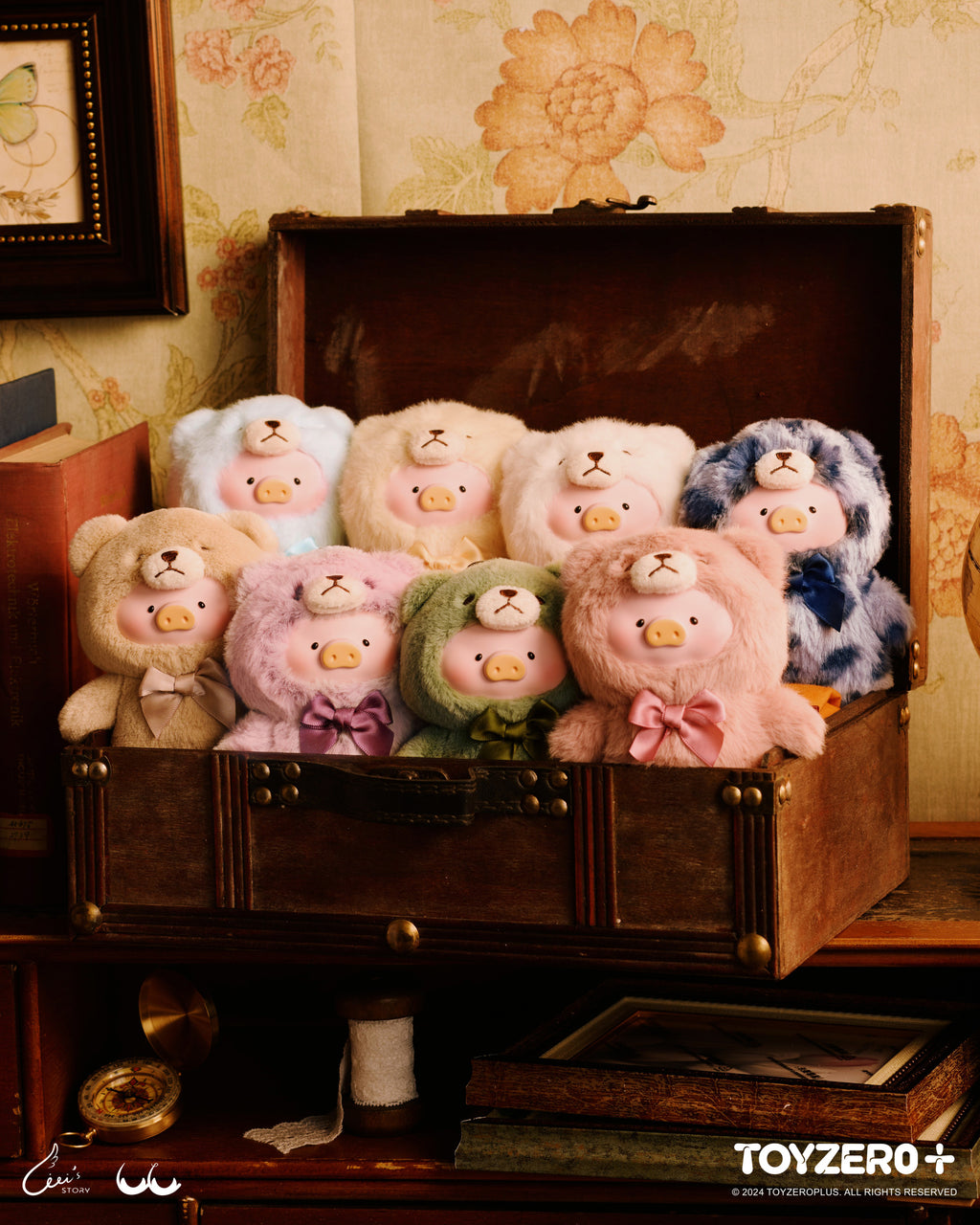 LuLu the Piggy - Vintage Teddy Shop Vinyl Face Blind Box