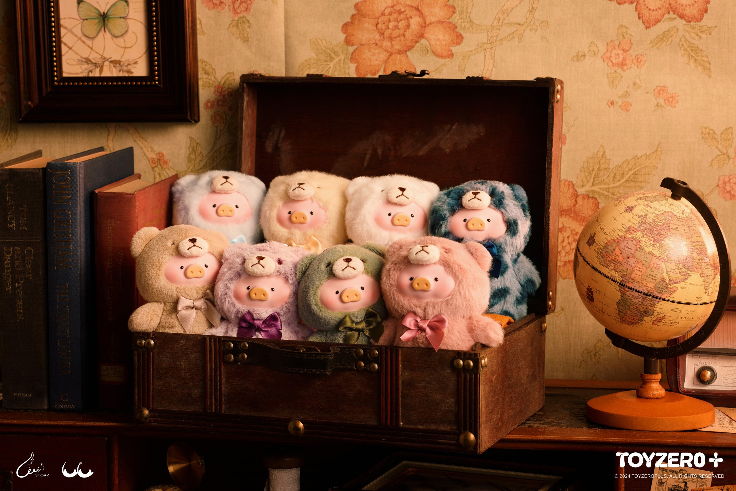 LuLu the Piggy - Vintage Teddy Shop Vinyl Face Blind Box